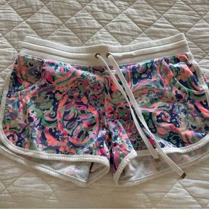 Lilly Pulitzer Chrissy Beach Shorts Size Small